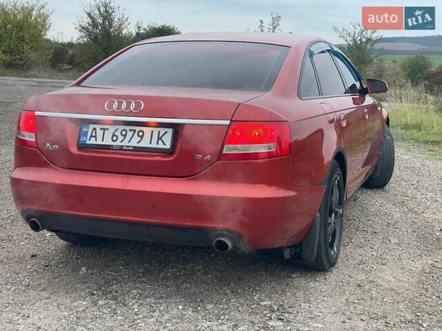 Красный Ауди А6, объемом двигателя 2.39 л и пробегом 260 тыс. км за 6200 $, фото 5 на Automoto.ua