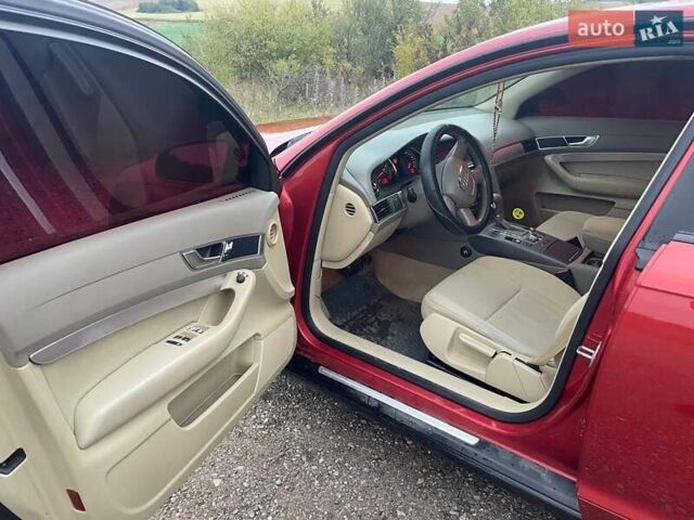 Красный Ауди А6, объемом двигателя 2.39 л и пробегом 260 тыс. км за 6200 $, фото 6 на Automoto.ua