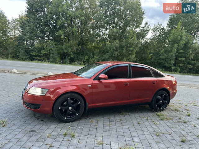 Красный Ауди А6, объемом двигателя 2.39 л и пробегом 330 тыс. км за 5999 $, фото 4 на Automoto.ua