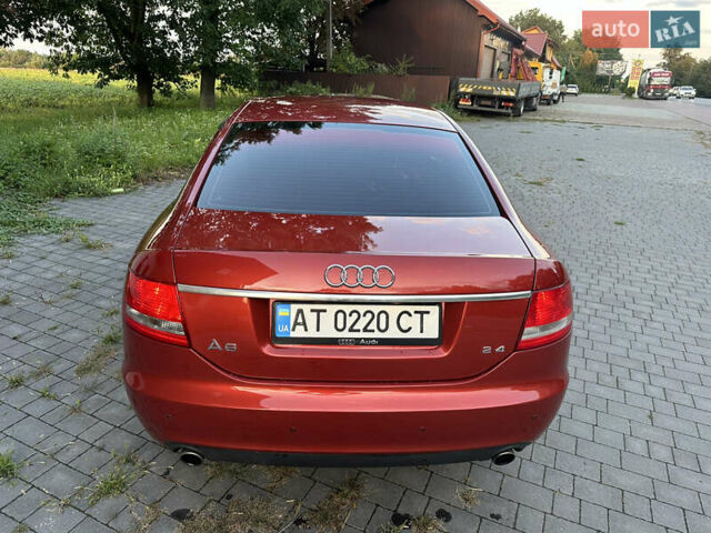 Красный Ауди А6, объемом двигателя 2.39 л и пробегом 330 тыс. км за 5999 $, фото 6 на Automoto.ua
