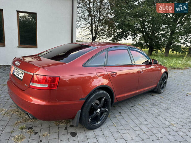 Красный Ауди А6, объемом двигателя 2.39 л и пробегом 330 тыс. км за 5999 $, фото 5 на Automoto.ua