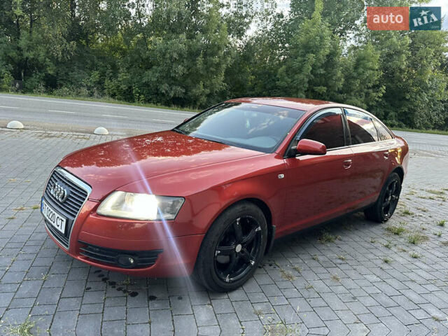 Красный Ауди А6, объемом двигателя 2.39 л и пробегом 330 тыс. км за 5999 $, фото 2 на Automoto.ua
