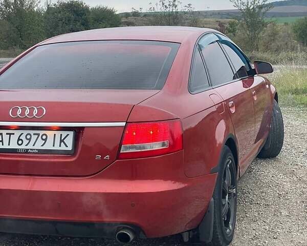 Красный Ауди А6, объемом двигателя 2.39 л и пробегом 260 тыс. км за 6200 $, фото 4 на Automoto.ua