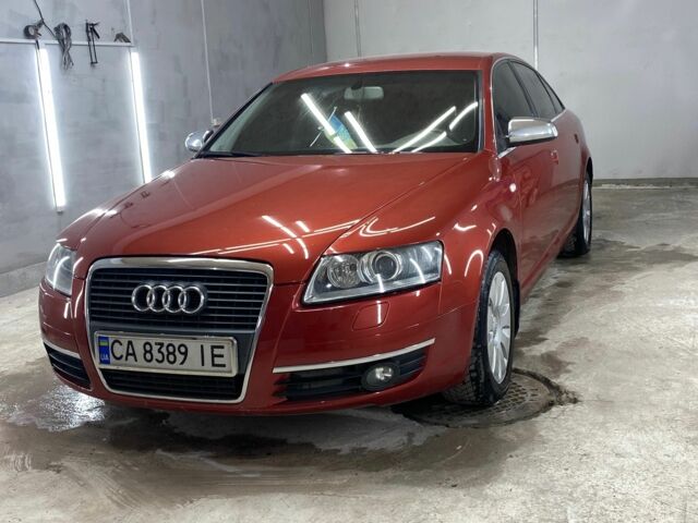 Ауди А6 2007 в Хусте на Automoto.ua Красный Ауди А6, объемом двигателя 2 л и пробегом 330 тыс. км за 6900 $, фото 2 на Automoto.ua