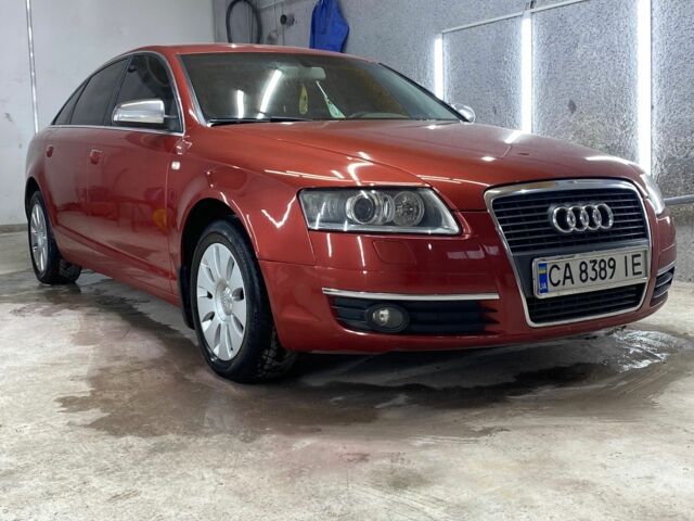 Ауди А6 2007 в Хусте на Automoto.ua Красный Ауди А6, объемом двигателя 2 л и пробегом 330 тыс. км за 6900 $, фото 1 на Automoto.ua