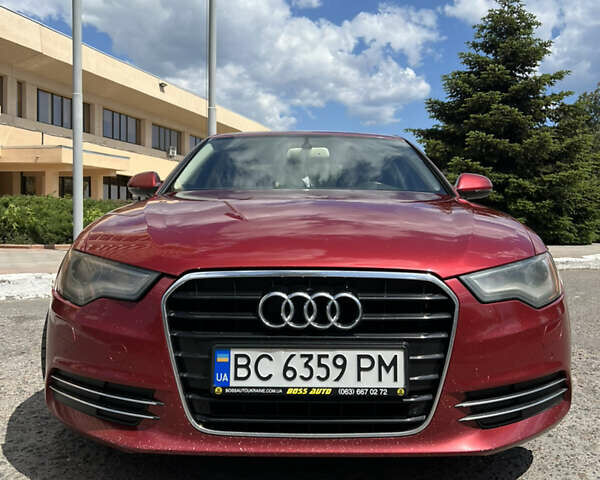 Красный Ауди А6, объемом двигателя 3 л и пробегом 335 тыс. км за 13400 $, фото 2 на Automoto.ua