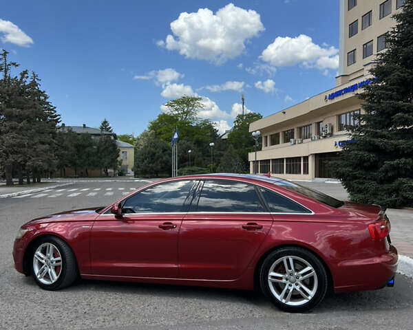 Красный Ауди А6, объемом двигателя 3 л и пробегом 335 тыс. км за 13400 $, фото 5 на Automoto.ua