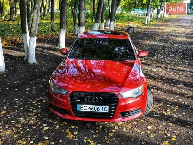 Червоний Ауді А6, об'ємом двигуна 3 л та пробігом 180 тис. км за 11000 $, фото 5 на Automoto.ua