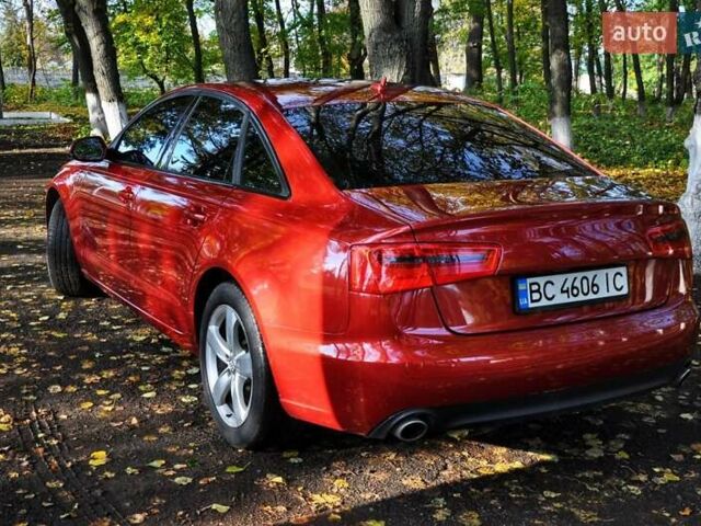 Червоний Ауді А6, об'ємом двигуна 3 л та пробігом 180 тис. км за 11000 $, фото 2 на Automoto.ua