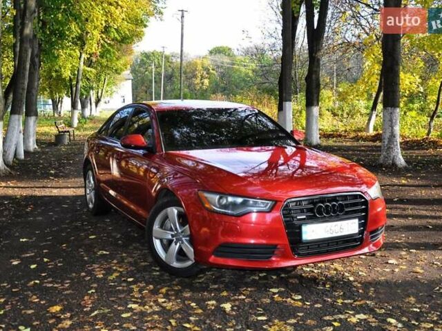 Червоний Ауді А6, об'ємом двигуна 3 л та пробігом 180 тис. км за 11000 $, фото 8 на Automoto.ua
