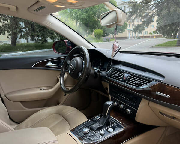 Красный Ауди А6, объемом двигателя 3 л и пробегом 335 тыс. км за 13400 $, фото 14 на Automoto.ua