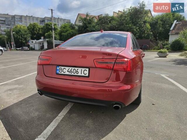 Красный Ауди А6, объемом двигателя 3 л и пробегом 177 тыс. км за 12000 $, фото 7 на Automoto.ua