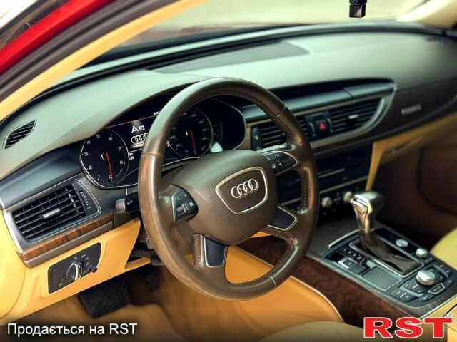 Червоний Ауді А6, об'ємом двигуна 3 л та пробігом 170 тис. км за 14900 $, фото 7 на Automoto.ua