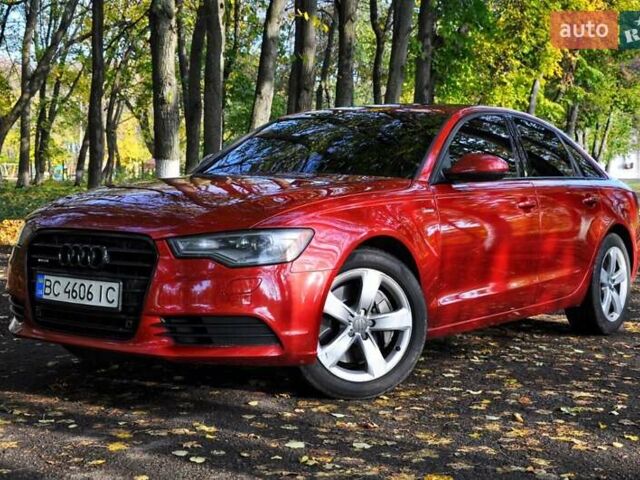 Червоний Ауді А6, об'ємом двигуна 3 л та пробігом 180 тис. км за 11000 $, фото 9 на Automoto.ua