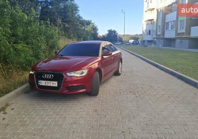 Ауди А6 2013 в Полтаве на Automoto.ua Красный Ауди А6, объемом двигателя 1.98 л и пробегом 203 тыс. км за 13800 $, фото 15 на Automoto.ua