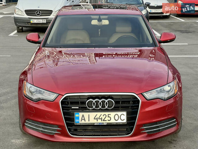 Червоний Ауді А6, об'ємом двигуна 2 л та пробігом 214 тис. км за 12000 $, фото 7 на Automoto.ua
