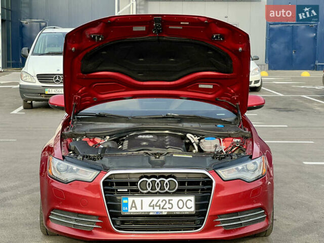 Червоний Ауді А6, об'ємом двигуна 2 л та пробігом 214 тис. км за 12000 $, фото 12 на Automoto.ua