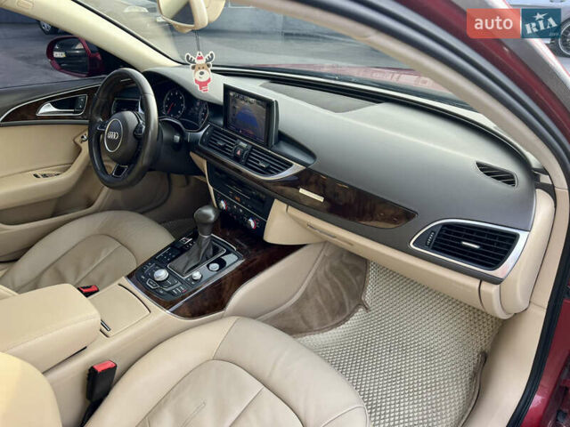 Червоний Ауді А6, об'ємом двигуна 2 л та пробігом 214 тис. км за 12000 $, фото 46 на Automoto.ua