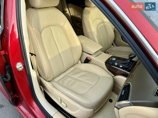 Червоний Ауді А6, об'ємом двигуна 2 л та пробігом 214 тис. км за 12000 $, фото 20 на Automoto.ua