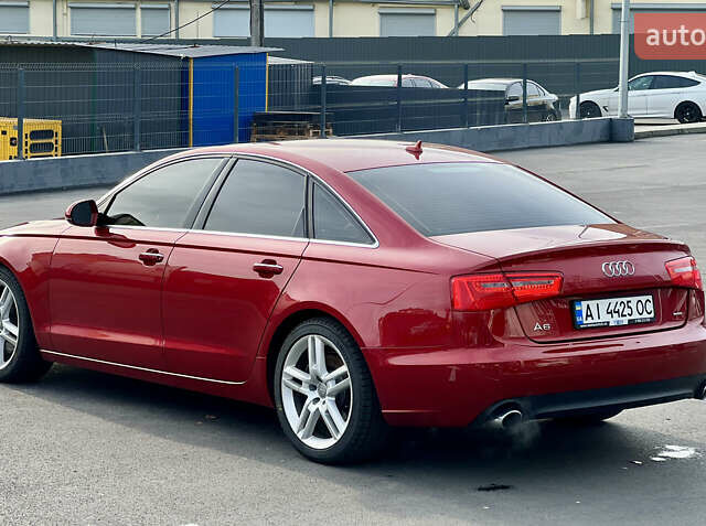 Червоний Ауді А6, об'ємом двигуна 2 л та пробігом 214 тис. км за 12000 $, фото 3 на Automoto.ua
