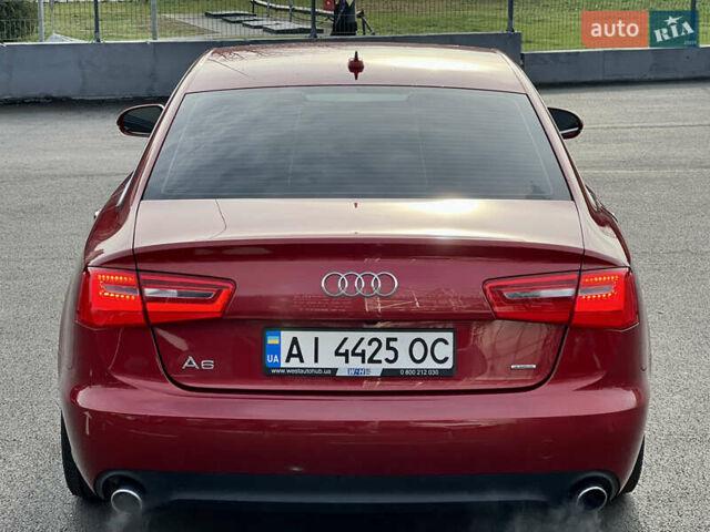 Червоний Ауді А6, об'ємом двигуна 2 л та пробігом 214 тис. км за 12000 $, фото 8 на Automoto.ua