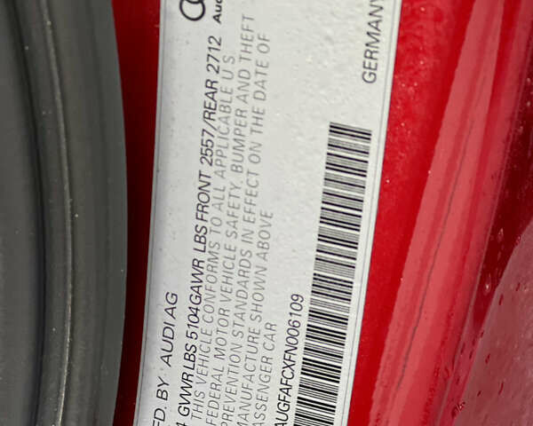 Червоний Ауді А6, об'ємом двигуна 2 л та пробігом 214 тис. км за 12000 $, фото 16 на Automoto.ua