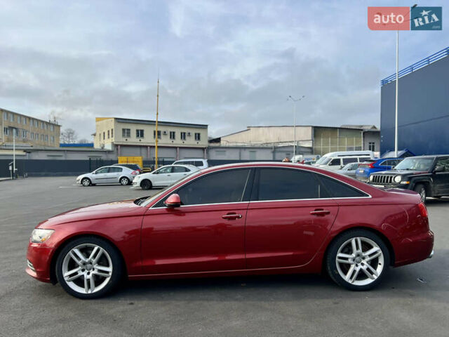 Червоний Ауді А6, об'ємом двигуна 2 л та пробігом 214 тис. км за 12000 $, фото 5 на Automoto.ua