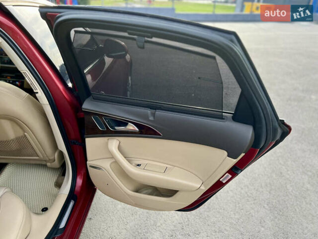 Червоний Ауді А6, об'ємом двигуна 2 л та пробігом 214 тис. км за 12000 $, фото 44 на Automoto.ua