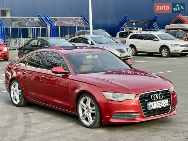 Червоний Ауді А6, об'ємом двигуна 2 л та пробігом 214 тис. км за 12000 $, фото 11 на Automoto.ua