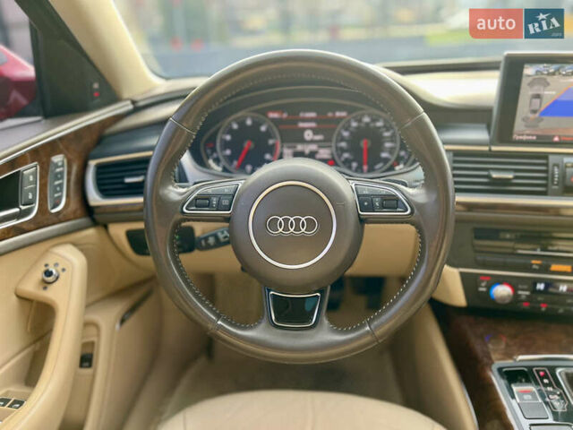 Червоний Ауді А6, об'ємом двигуна 2 л та пробігом 214 тис. км за 12000 $, фото 30 на Automoto.ua