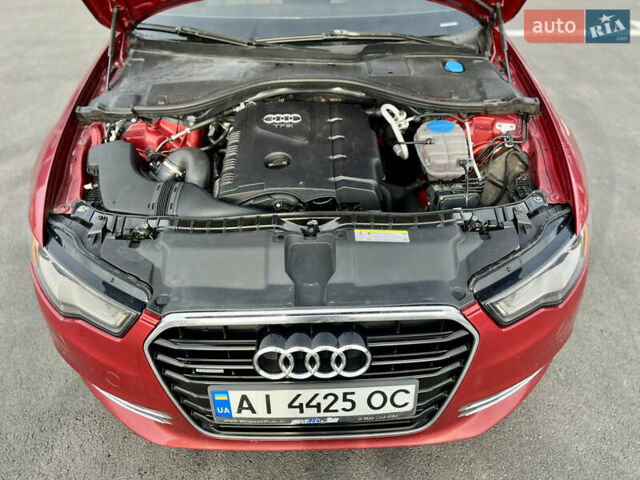 Червоний Ауді А6, об'ємом двигуна 2 л та пробігом 214 тис. км за 12000 $, фото 13 на Automoto.ua