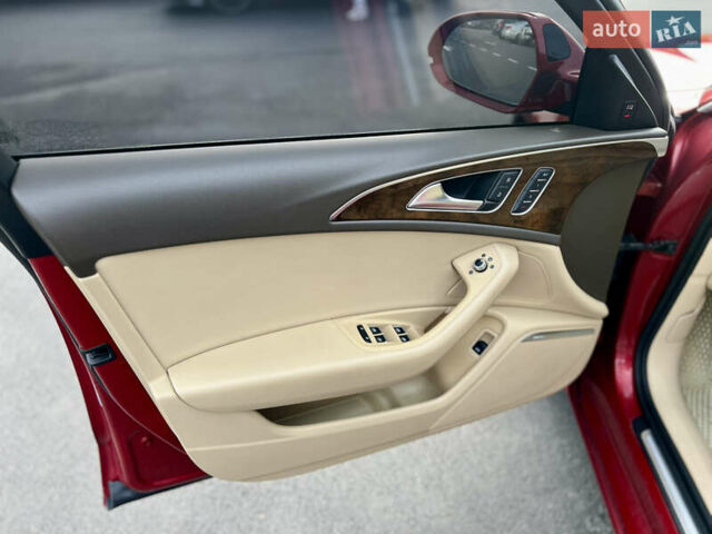 Червоний Ауді А6, об'ємом двигуна 2 л та пробігом 214 тис. км за 12000 $, фото 42 на Automoto.ua