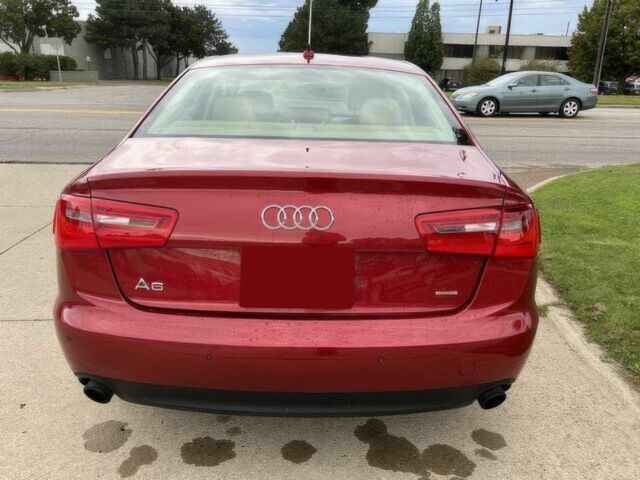 Червоний Ауді А6, об'ємом двигуна 2 л та пробігом 75 тис. км за 12600 $, фото 6 на Automoto.ua