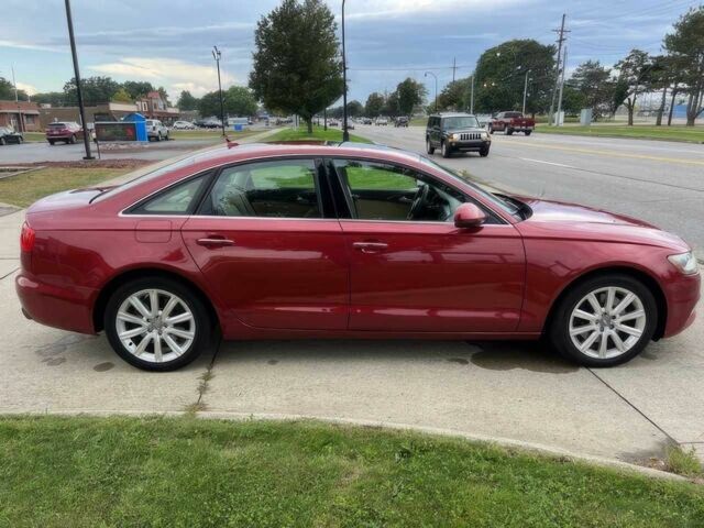 Червоний Ауді А6, об'ємом двигуна 2 л та пробігом 75 тис. км за 12600 $, фото 3 на Automoto.ua