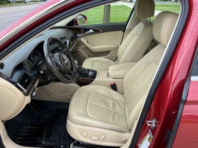 Червоний Ауді А6, об'ємом двигуна 2 л та пробігом 75 тис. км за 12600 $, фото 8 на Automoto.ua