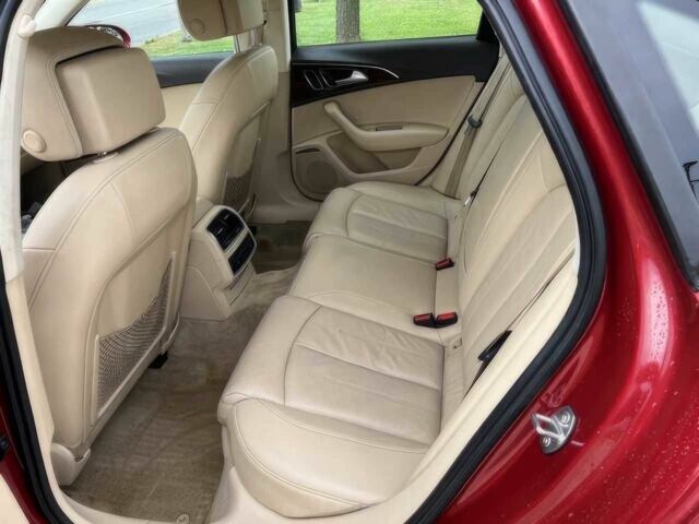 Червоний Ауді А6, об'ємом двигуна 2 л та пробігом 75 тис. км за 12600 $, фото 9 на Automoto.ua