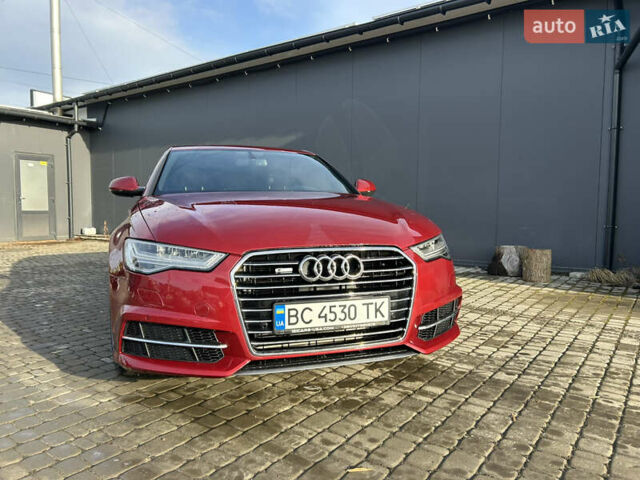 Красный Ауди А6, объемом двигателя 1.98 л и пробегом 70 тыс. км за 16000 $, фото 3 на Automoto.ua