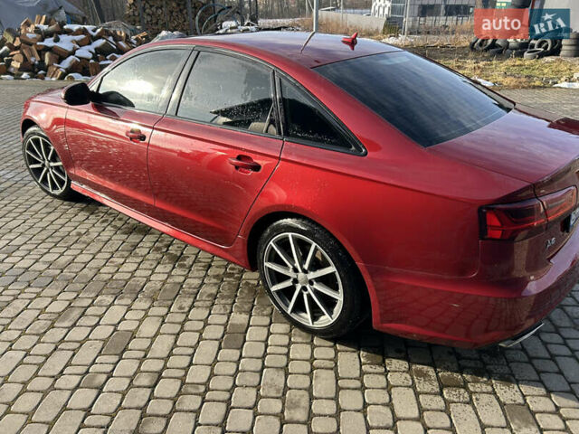 Красный Ауди А6, объемом двигателя 1.98 л и пробегом 70 тыс. км за 16000 $, фото 5 на Automoto.ua