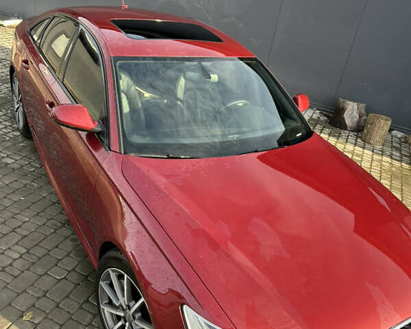 Красный Ауди А6, объемом двигателя 1.98 л и пробегом 70 тыс. км за 16000 $, фото 1 на Automoto.ua