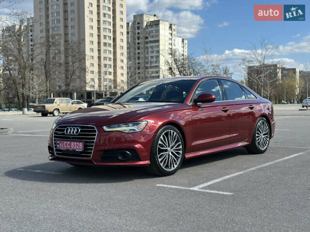 Червоний Ауді А6, об'ємом двигуна 3 л та пробігом 158 тис. км за 21500 $, фото 1 на Automoto.ua