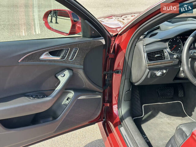 Червоний Ауді А6, об'ємом двигуна 3 л та пробігом 158 тис. км за 21500 $, фото 12 на Automoto.ua