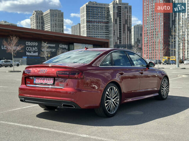 Червоний Ауді А6, об'ємом двигуна 3 л та пробігом 158 тис. км за 21500 $, фото 5 на Automoto.ua