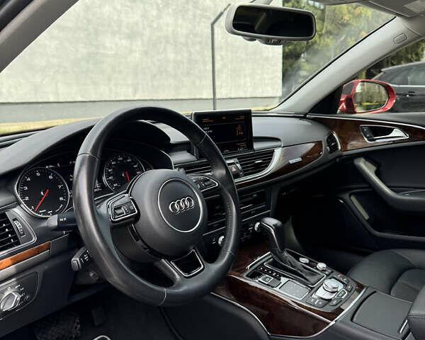 Красный Ауди А6, объемом двигателя 3 л и пробегом 158 тыс. км за 14500 $, фото 15 на Automoto.ua