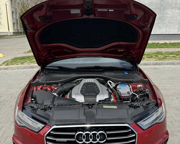 Красный Ауди А6, объемом двигателя 3 л и пробегом 158 тыс. км за 14500 $, фото 6 на Automoto.ua