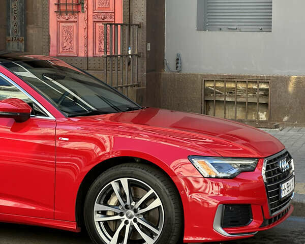 Ауди А6 2018 в Одессе на Automoto.ua Красный Ауди А6, объемом двигателя 3 л и пробегом 132 тыс. км за 29900 $, фото 10 на Automoto.ua