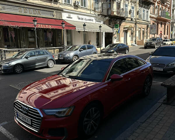 Ауди А6 2018 в Одессе на Automoto.ua Красный Ауди А6, объемом двигателя 3 л и пробегом 132 тыс. км за 29900 $, фото 1 на Automoto.ua