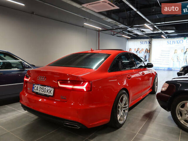 Червоний Ауді А6, об'ємом двигуна 3 л та пробігом 133 тис. км за 19500 $, фото 7 на Automoto.ua