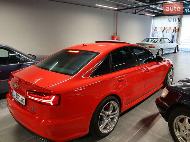 Червоний Ауді А6, об'ємом двигуна 3 л та пробігом 133 тис. км за 19300 $, фото 5 на Automoto.ua