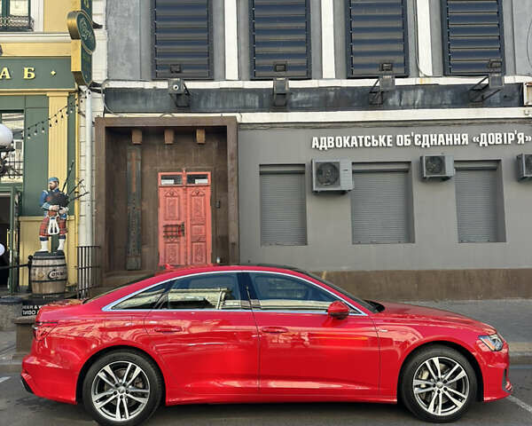 Ауди А6 2018 в Одессе на Automoto.ua Красный Ауди А6, объемом двигателя 3 л и пробегом 132 тыс. км за 29900 $, фото 4 на Automoto.ua