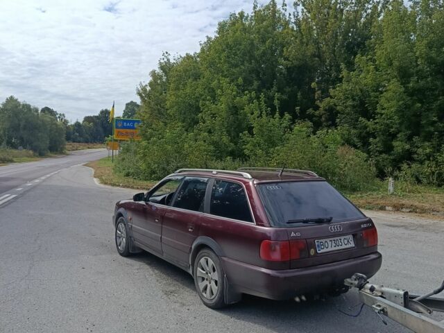 Красный Ауди А6, объемом двигателя 2.5 л и пробегом 557 тыс. км за 2800 $, фото 6 на Automoto.ua